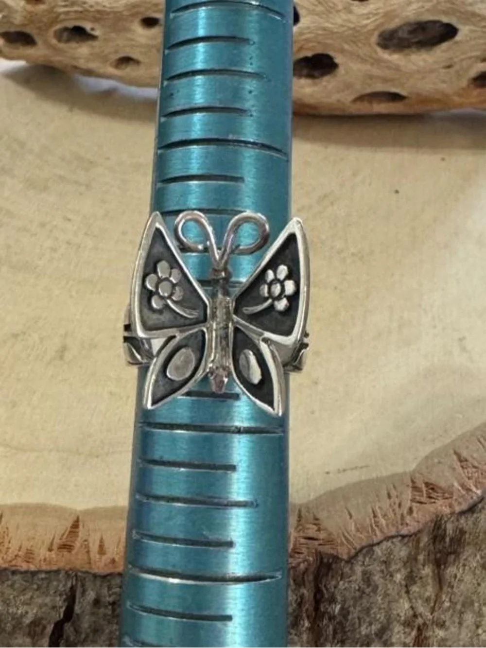 James Avery Mariposa Butterfly Ring Sterling Silver, Size 6.5